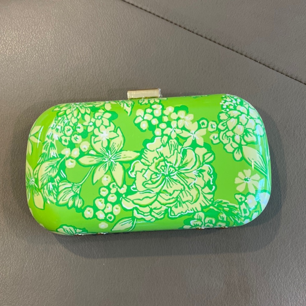 NWT Lilly Pulitzer Hard Shell Crossbody/Clutch